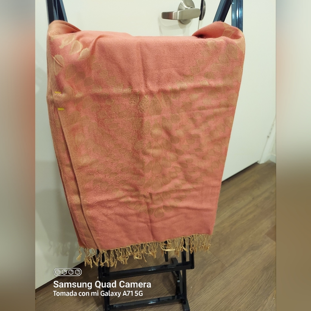 Pashmina scarf.